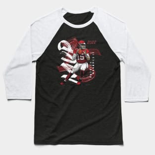 Patrick Mahomes II Kansas City MVP Brush Baseball T-Shirt